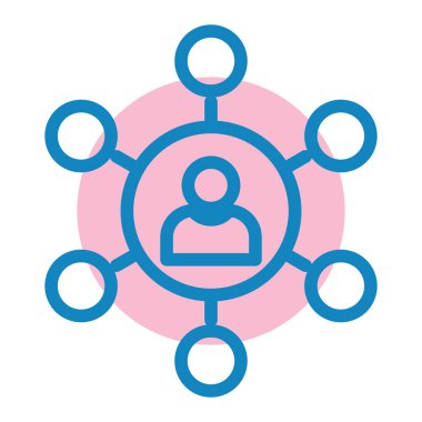 Ağ web simge vektör çizim