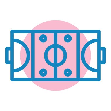 Futbolcu. Basit resimleme