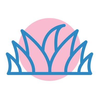 Güzel bitkiler. Basit resimleme