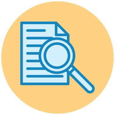 Ara. Web simgesi basit illüstrasyon