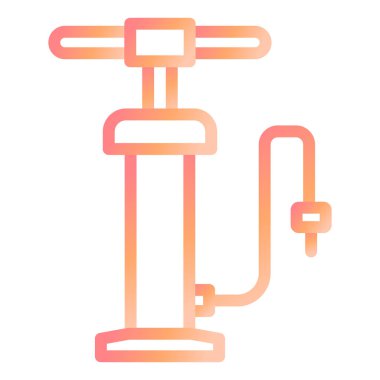 Hava Pompası modern ikon vektör illüstrasyonu 