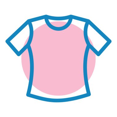 giysi simgesi vektör illüstrasyonu