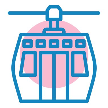 Tren istasyonu. Basit resimleme