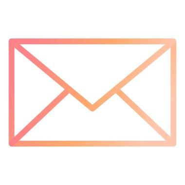 posta modern simge vektör illüstrasyonuName 