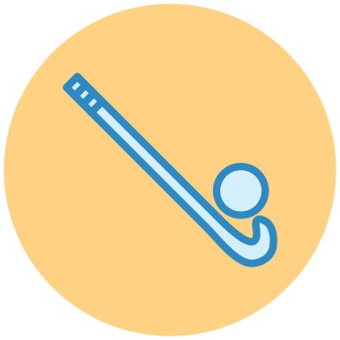 Bir beyzbol ikonunun vektör illüstrasyonu