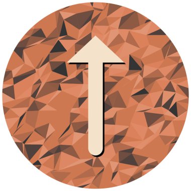 Ok simgesi. vektör illüstrasyonu