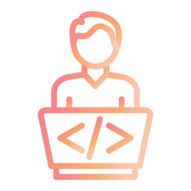 Programcının vektör simgesi