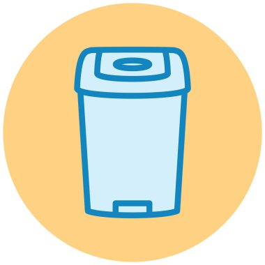 Çöp kutusu. Web simgesi