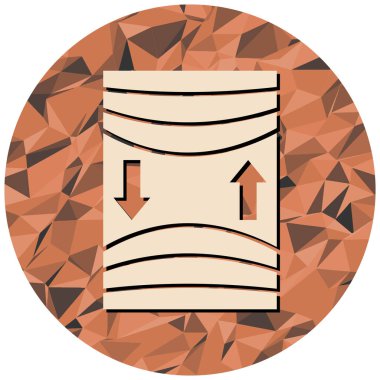 yüz maskesi simgesi. Web tasarımı için ayı başı vektör simgelerinin düz çizimi