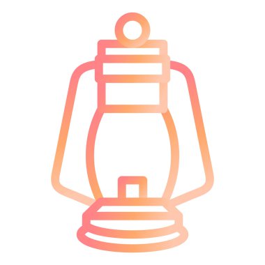 Fener modern simge vektör illüstrasyonu 