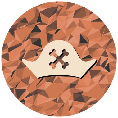 Bir kafatasının vektör çizimi