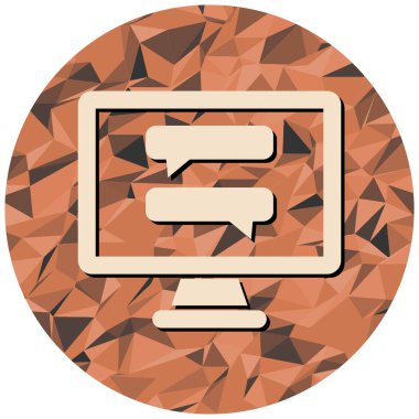 seo modern simgesinin vektör illüstrasyonu