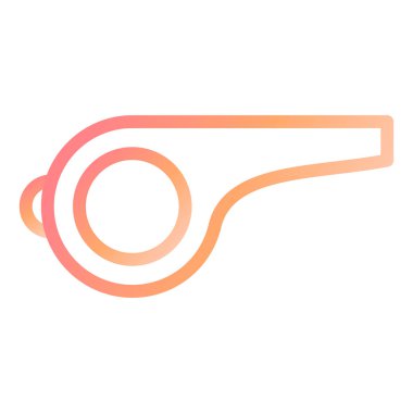 Modern simge vektör illüstrasyonunu ıslık çal 