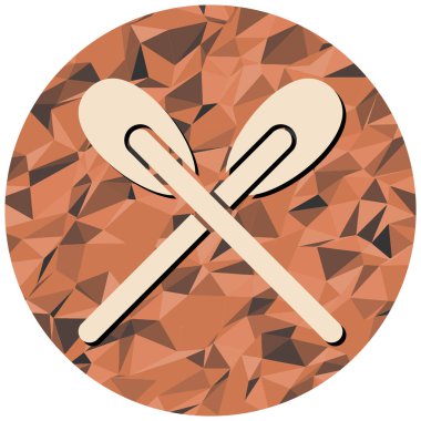 şirin çizgi film simgesinin vektör illüstrasyonu