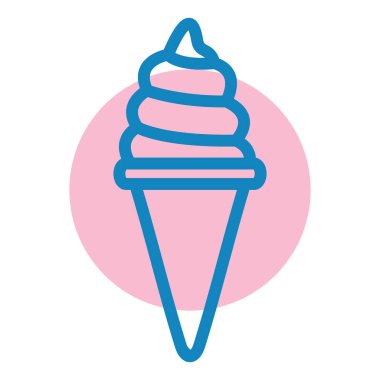 Dondurma. Basit tasarım