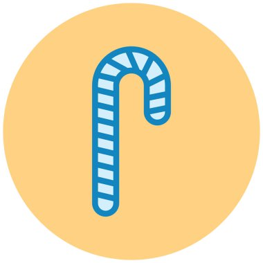 Şeker Çubuğu. Basit illüstrasyon