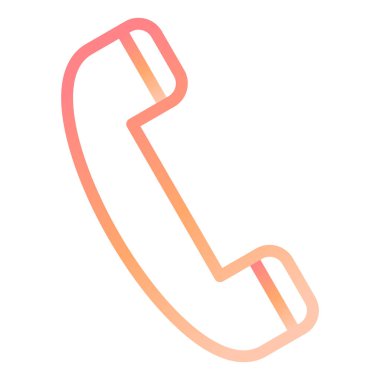 telefon arama simgesi vektör illüstrasyonu