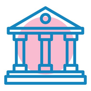 Banka binası. Basit tasarım