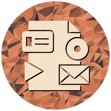 İleti vektör illüstrasyon tasarımı içeren zarf