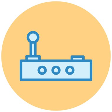 Oyun kolu. Web simgesi basit illüstrasyon