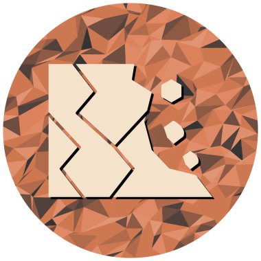 Güzel bir tasarım için arka planın vektör çizimi