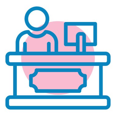 Sinyal. Web simgesi basit illüstrasyon