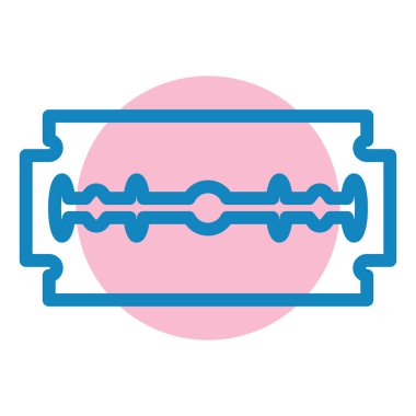 Bıçak simgesinin vektör illüstrasyonu