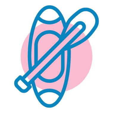 Kano. Web simgesi basit illüstrasyon