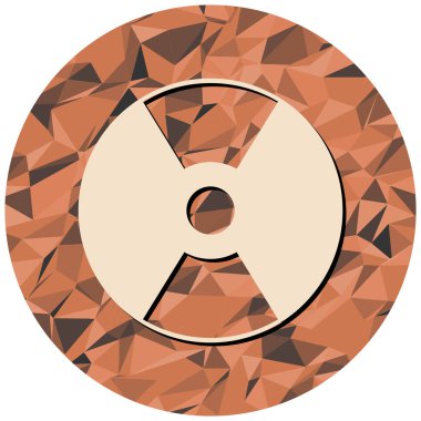 Basit vektör illüstrasyonu, web simgesi 