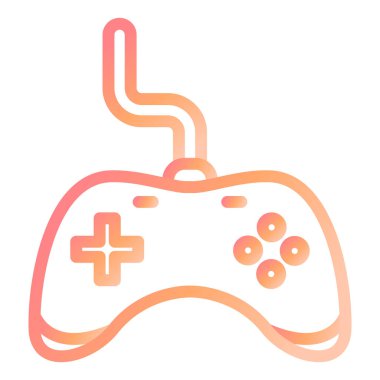 Oyun kolu. Web simgesi basit illüstrasyon