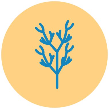 Ağaç. Web simgesi basit illüstrasyon