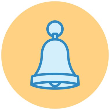 Zil. Web simgesi basit illüstrasyon