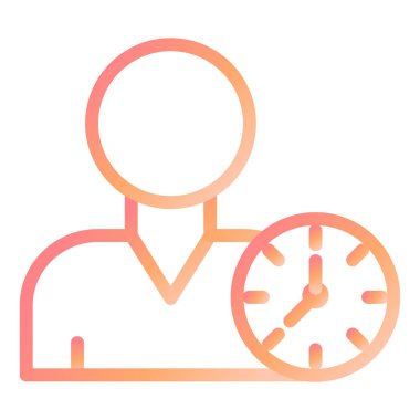 Modern simge vektör resimlemesini bekle 