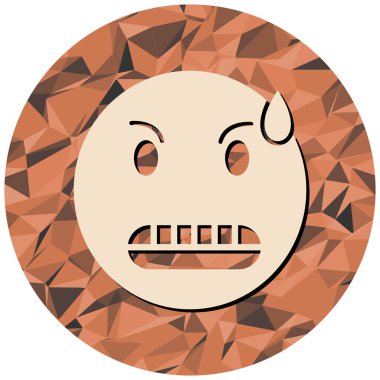 yüz ifadesi ifade vektör illüstrasyonu