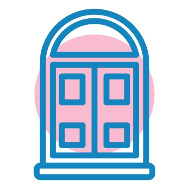 ev simgesi vektör illüstrasyonu