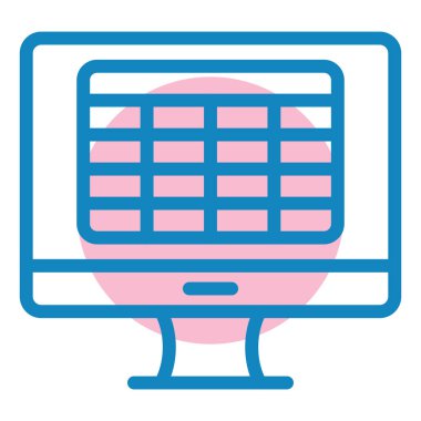 Gelişim için web tasarım simgesi. vektör illüstrasyonu