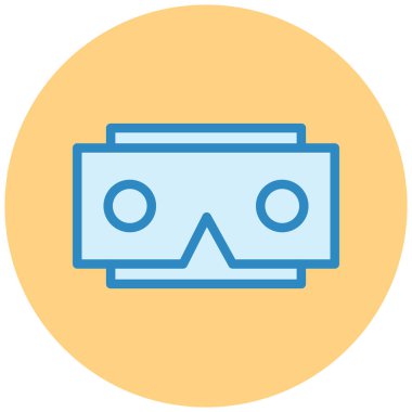 Teyp. Web simgesi vektör illüstrasyonu