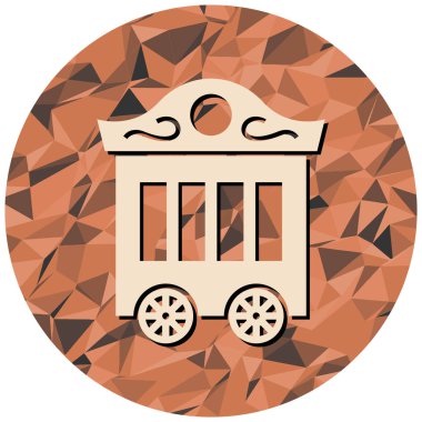 Basit vektör illüstrasyonu, web simgesi 