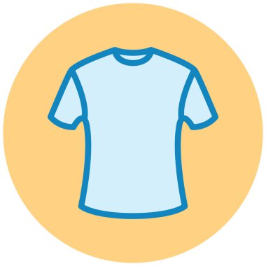 Tişört. Web simgesi basit illüstrasyon