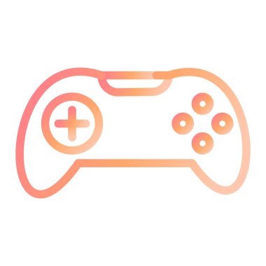 Oyun kolu. Web simgesi basit illüstrasyon 