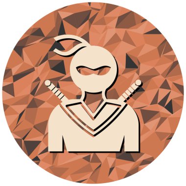 şirin çizgi film simgesinin vektör illüstrasyonu