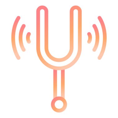 Fork modern simge vektör çizimi ayarlanıyor 