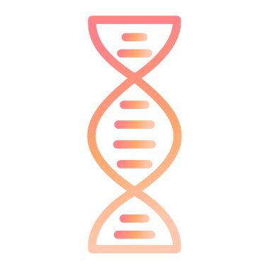 DNA simgesi vektör illüstrasyonu