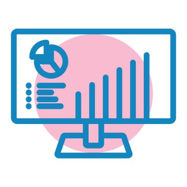 analitik vektör ince çizgi simgesi