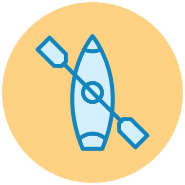 Kano. Web simgesi basit illüstrasyon