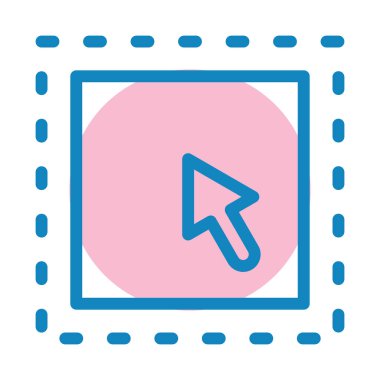 imleç simgesi, vektör illüstrasyonu