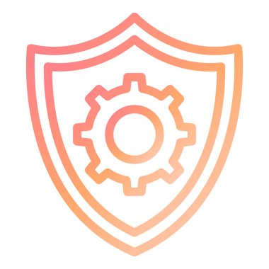 Siber Ayarlama Modern simge vektör çizimi 