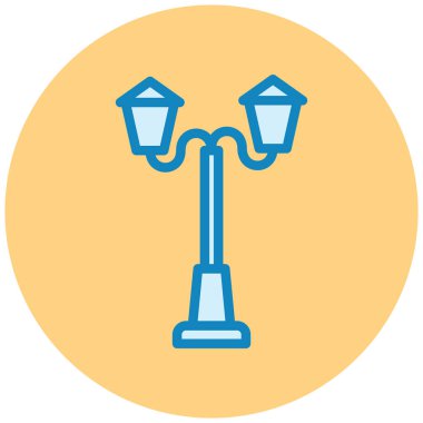 Lamba. Web simgesi basit illüstrasyon