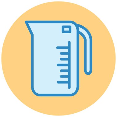 Sürahi. Web simgesi basit tasarım