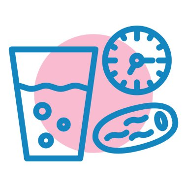 Vektör illüstrasyonu, simge ögesi arkaplanı